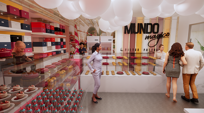 Mundo mágico - Pastelería 2