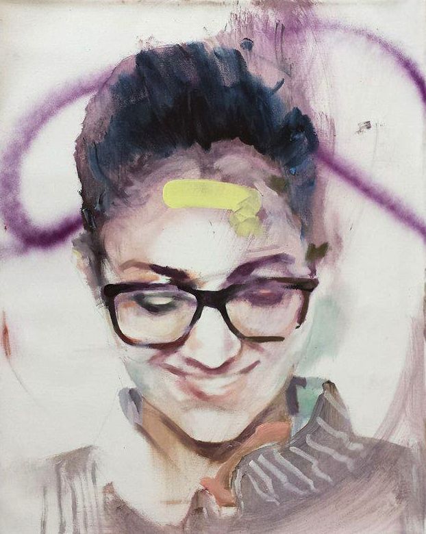 "Agni" - 40x50cm - Mixed Media on Canvas