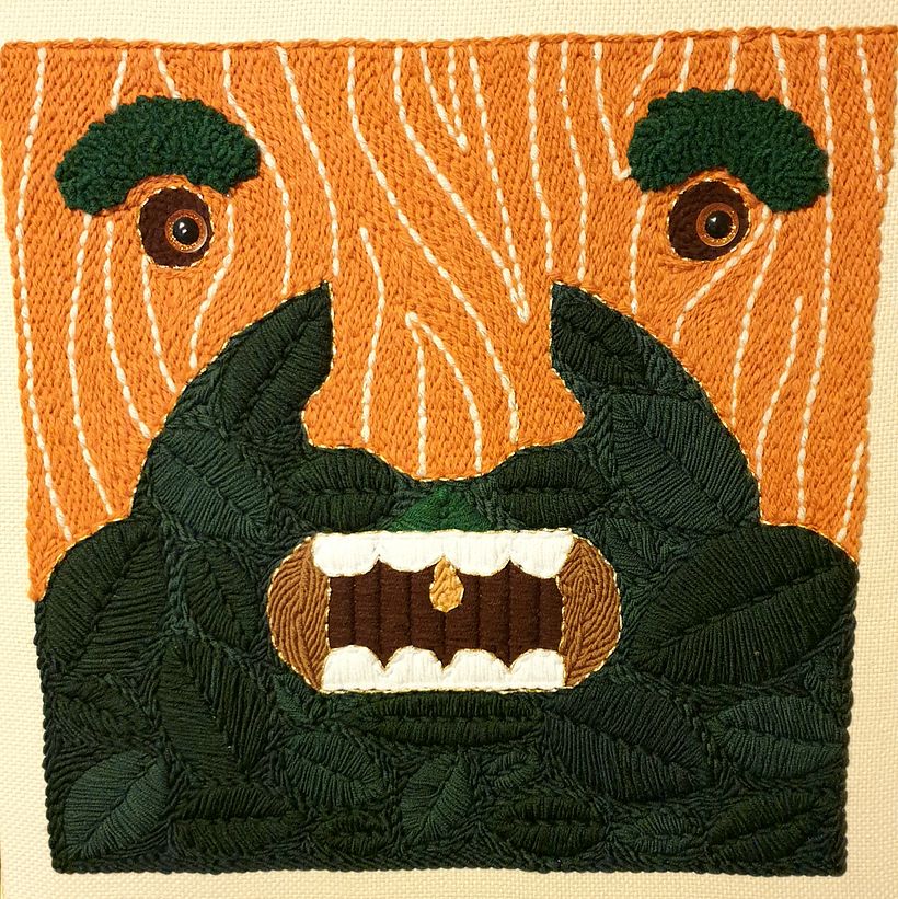 Mi Proyecto del curso: Bordado XL con aguja mágica 1