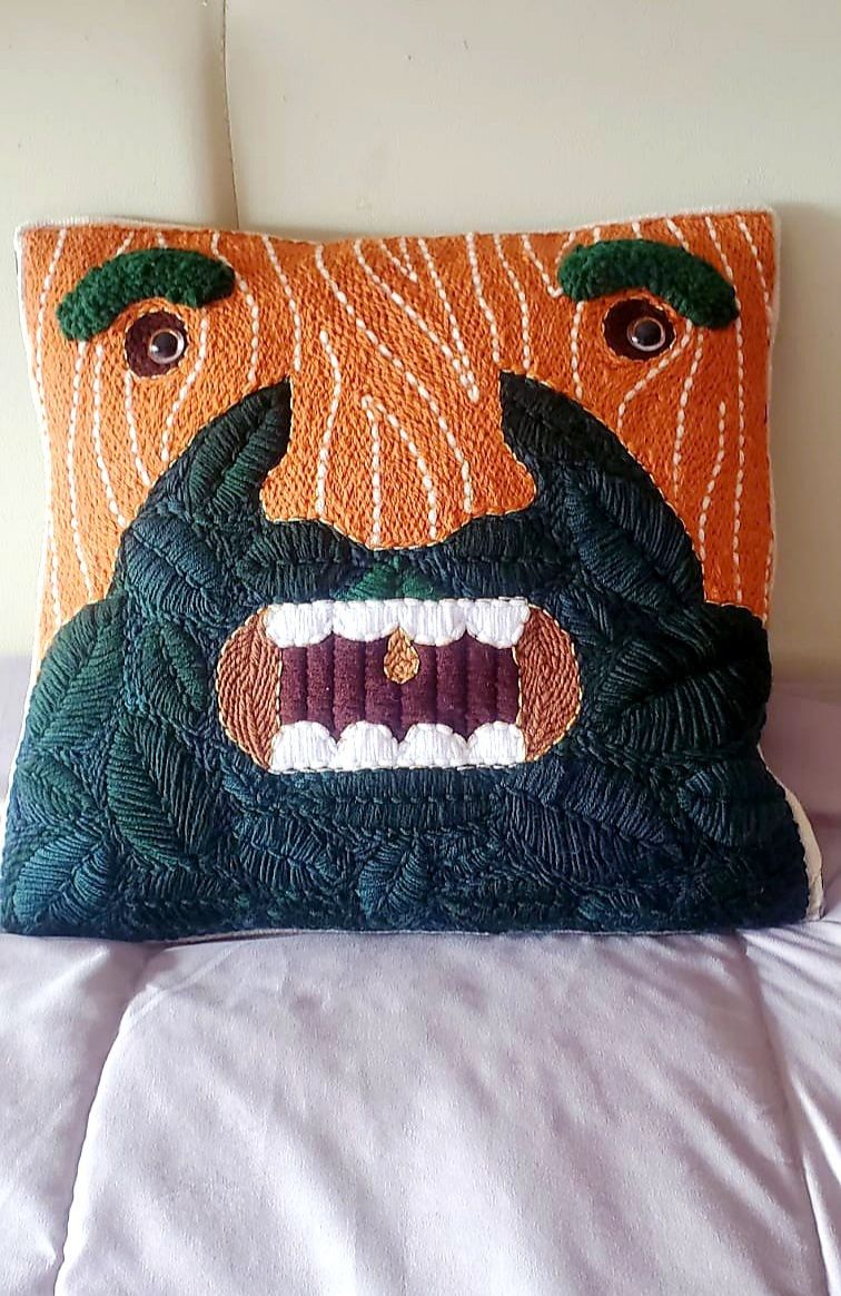 Mi Proyecto del curso: Bordado XL con aguja mágica 3