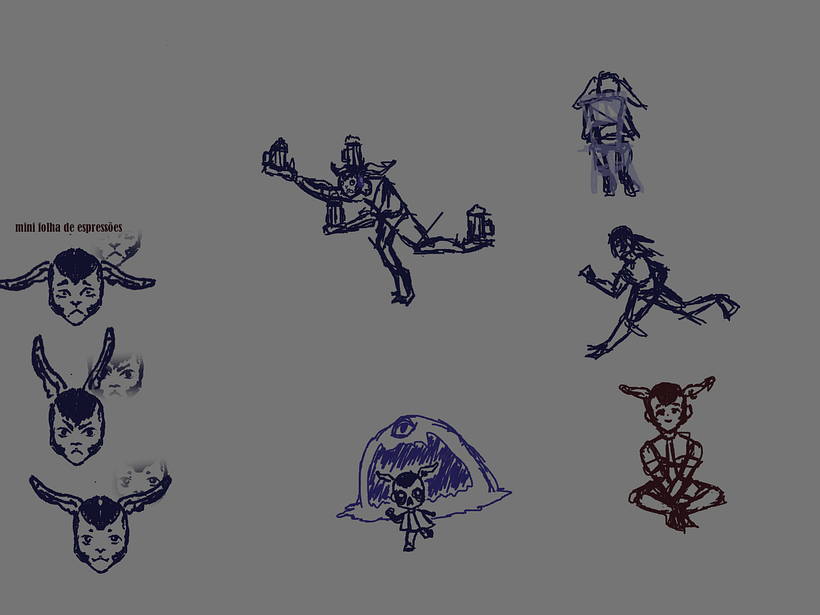 Meu projeto do curso: Design de personagens para animação com Photoshop 0