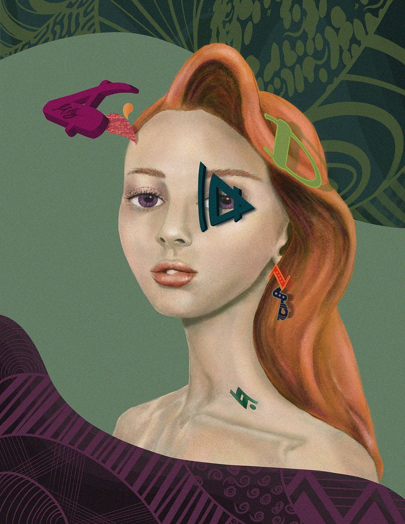 My final project in Creative Portrait Illustration -1