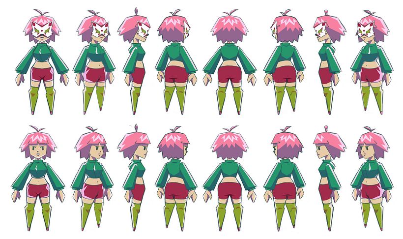 Diseño de personaje para animación 0