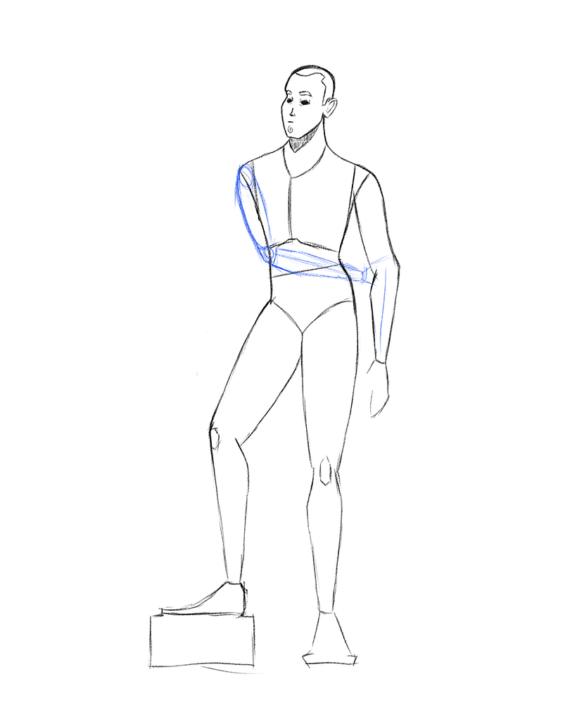 Maybe moving the arm?