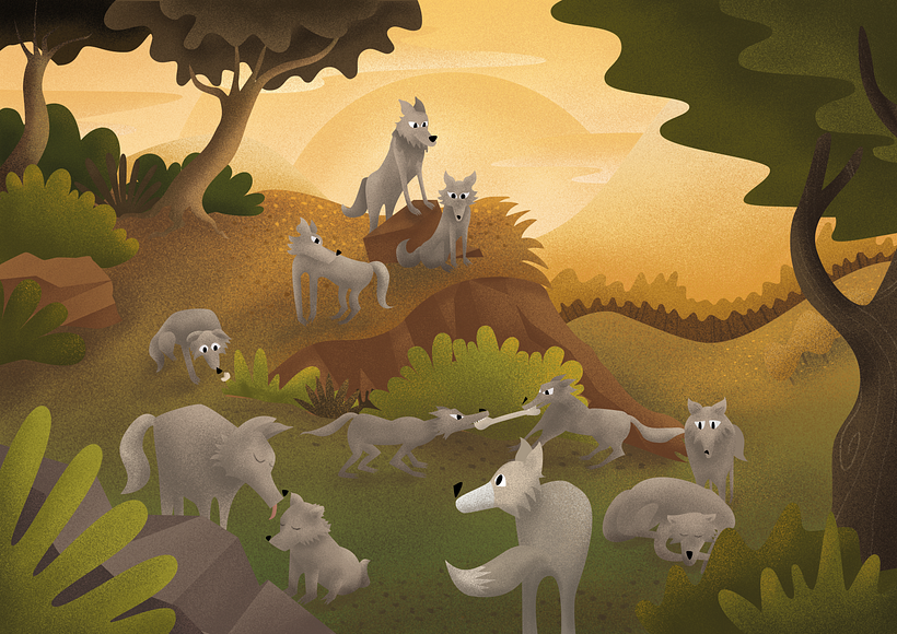 The Big Bad Wolf's Friends  4