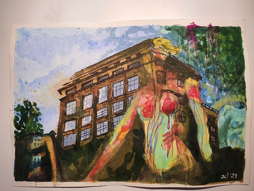 My project in Urban Landscapes in Watercolor course 1