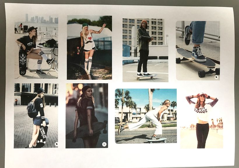 I loved the stripes on the clothes, Vans trainers, the I LOVE t-shirt and the backwards cap.