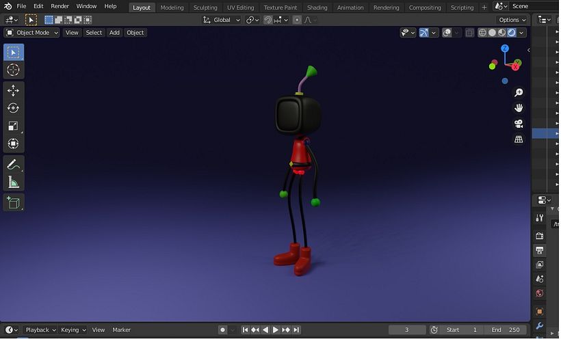 Mi Proyecto del curso: Introducción al diseño y modelado 3D con Blender 0
