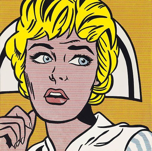 © Estate of Roy Lichtenstein, a través de Wikimedia Commons.