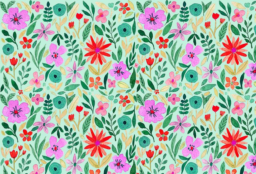 Pale green. I love this background the most. I do notice that i need to maybe edit the repetitive line down pattern.