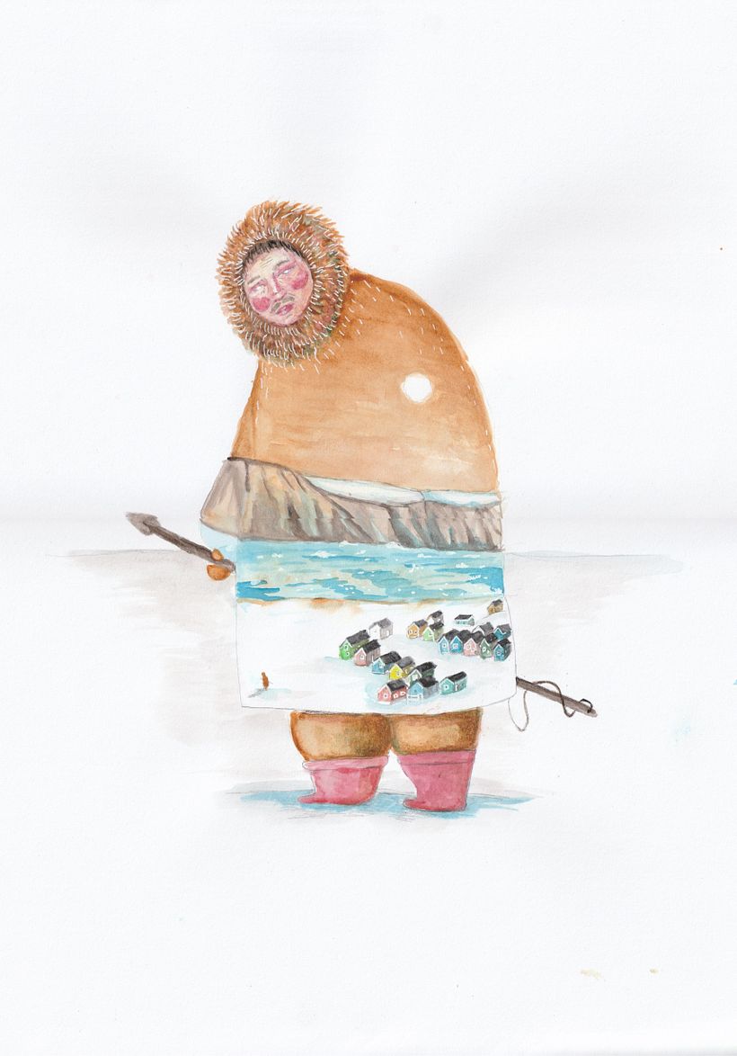 Selkie. My project in Introduction to Children’s Illustration course 1