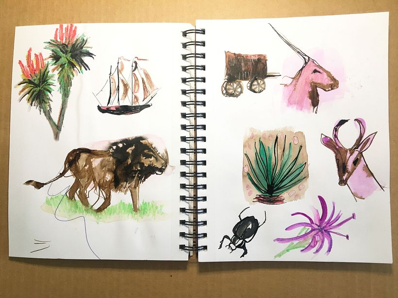 My project in Illustration Techniques to Unlock your Creativity course 0