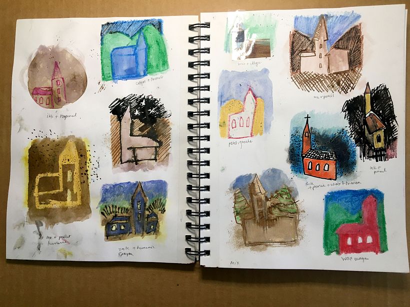 My project in Illustration Techniques to Unlock your Creativity course 2