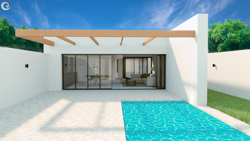 Mi Proyecto del curso: Visualización arquitectónica con V-Ray Next para SketchUp 1
