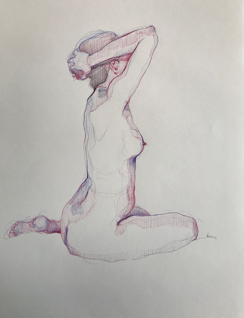 My Course Project: Drawing the Human Figure in Motion 4