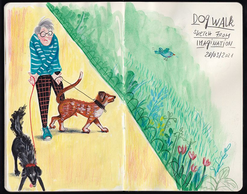Walk with my dogs