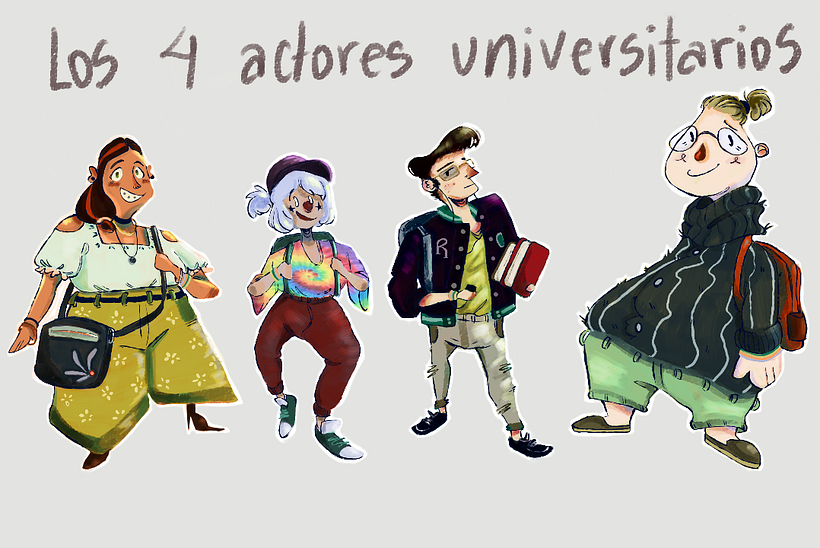 Mi Proyecto del curso: Los 4 actores universitarios 4