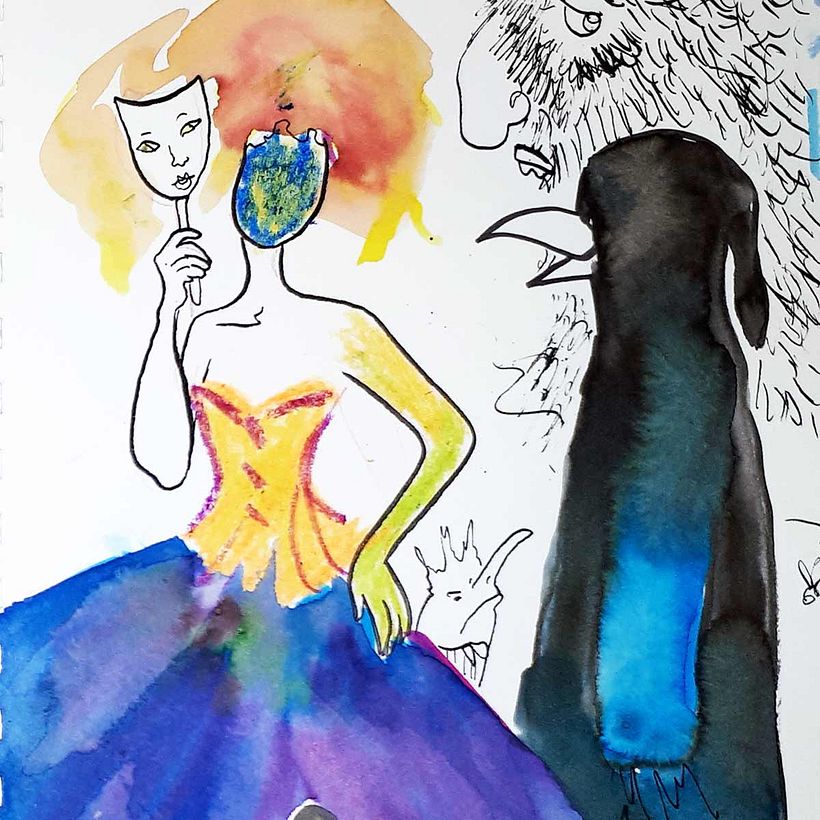 My project in Illustration Techniques to Unlock your Creativity course -1