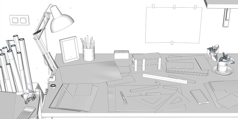 SketchUp design by Alejandro Soriano.