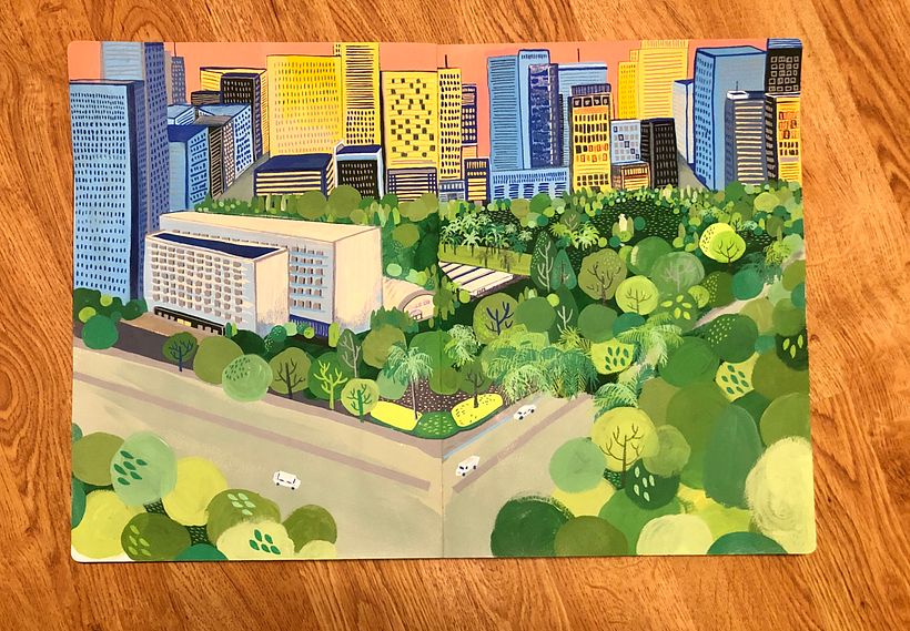 My project in Pictorial Sketchbook with Gouache course 0