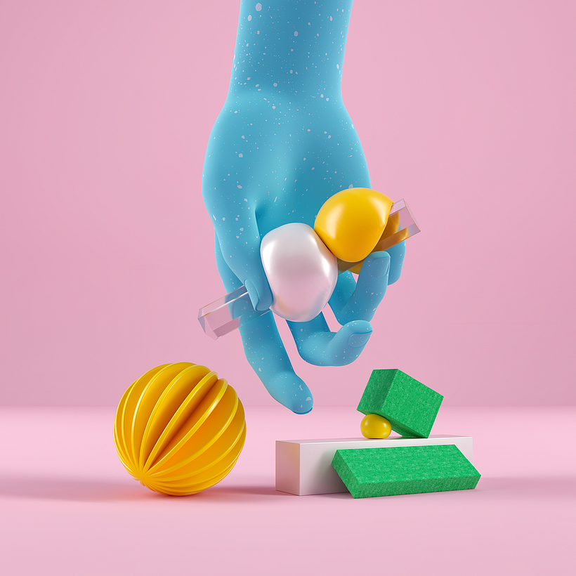 Uno de los proyectos presentados para las Domestika Scholarships. 