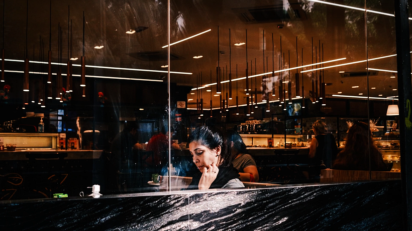 Thinking about light consciously is essential for Gustavo's work.