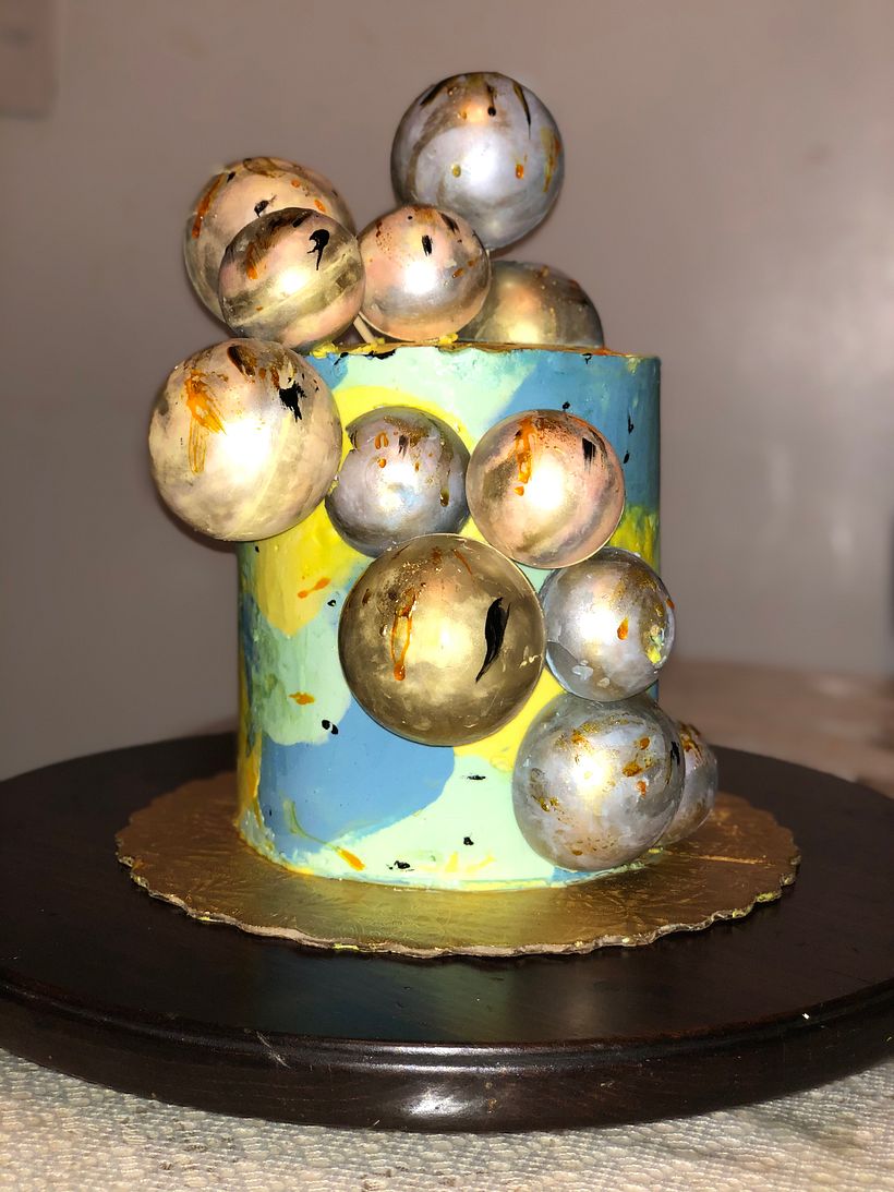 Maritza Gonzalez - My project in Cake Design: Modern Decorating Techniques course 0
