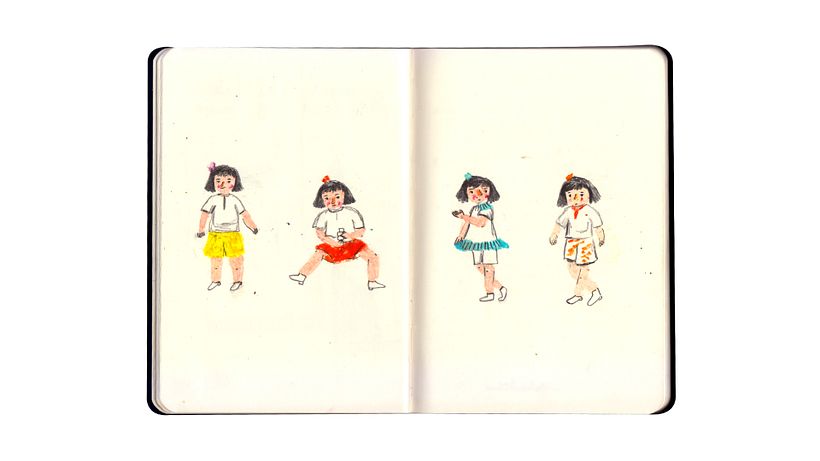 Bu sahne için seçtiğim karakter, yaklaşık 3 yaşındaki halim. İşte birkaç fotoğraf notu.