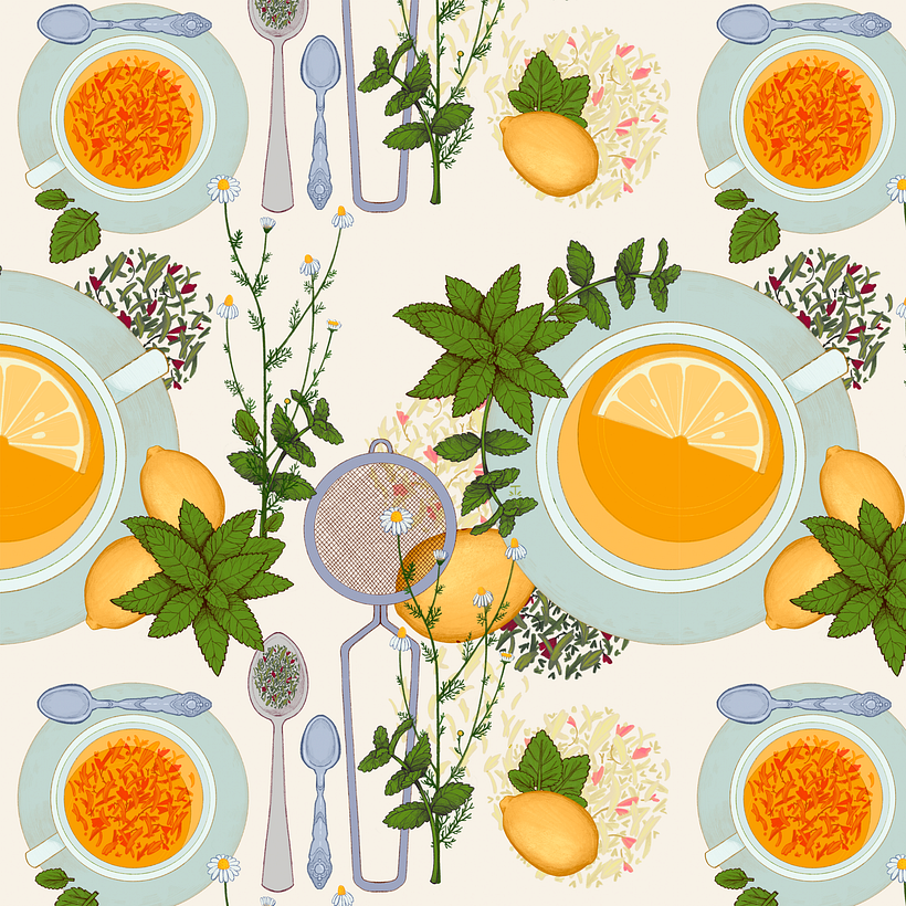 Tea pattern 0
