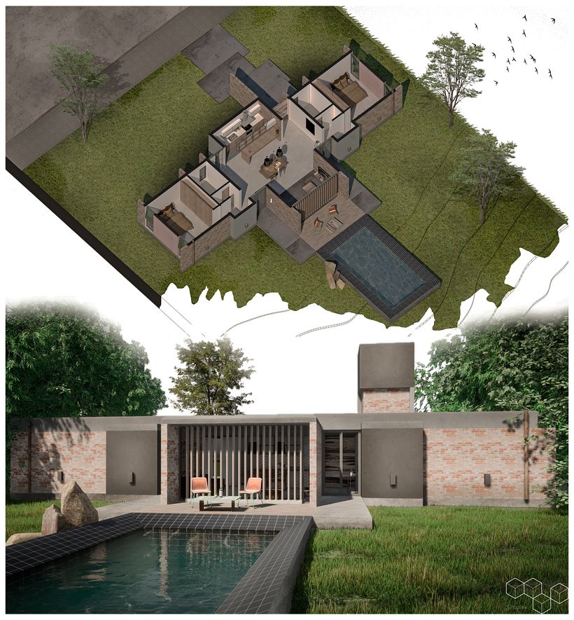 Mi Proyecto del curso: Ilustración digital de proyectos arquitectónicos -1