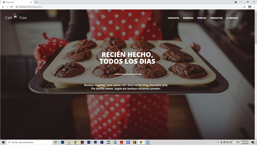 Mi Proyecto del curso: Introducción al Desarrollo Web Responsive con HTML y CSS 0
