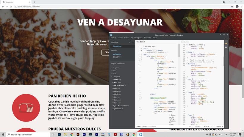 Mi Proyecto del curso: Introducción al Desarrollo Web Responsive con HTML y CSS 1
