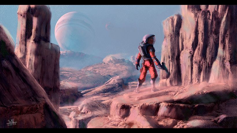Mi Proyecto del curso: Ilustración fantástica 3D con Blender -1