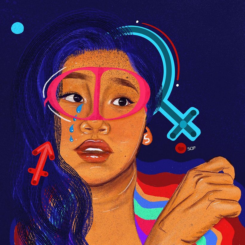 My project in Creative Portrait Illustration with Procreate course 0