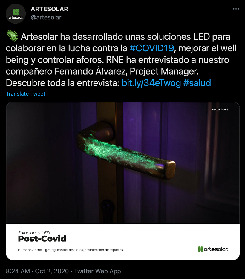 Social media Artesolar 5