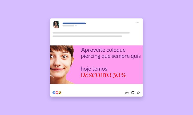 post de facebook