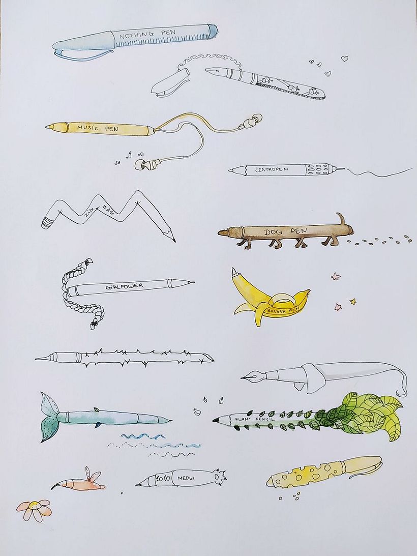 My project in The Art of Sketching: Transform Your Doodles into Art course 0
