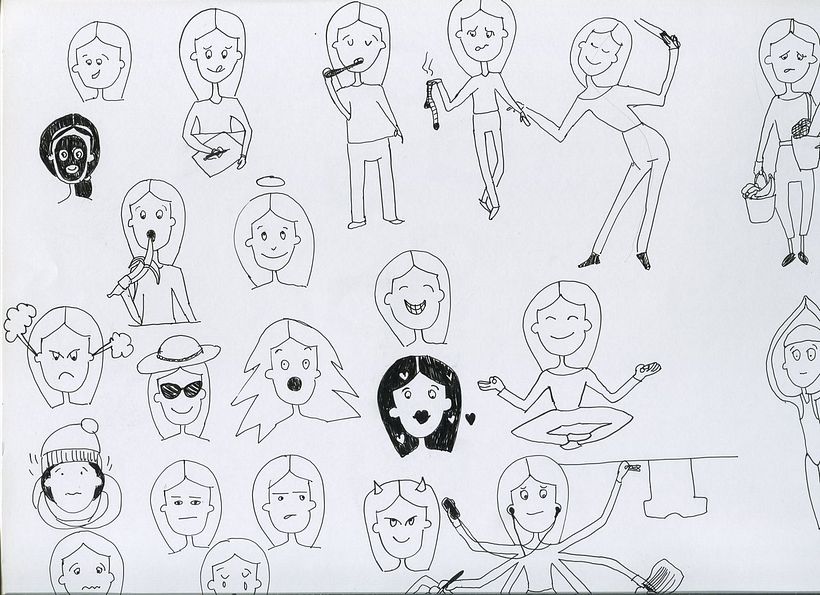 My project in The Art of Sketching: Transform Your Doodles into Art course 2