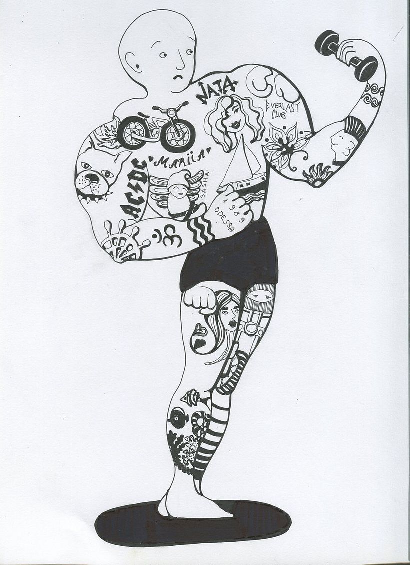 My project in The Art of Sketching: Transform Your Doodles into Art course 3