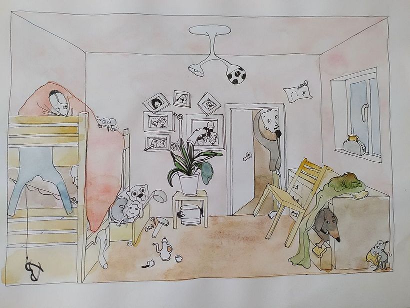 My project in The Art of Sketching: Transform Your Doodles into Art course 4
