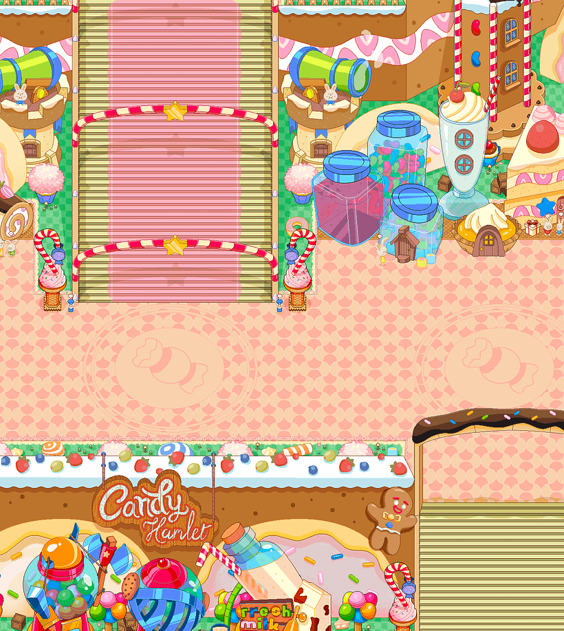 Project A.H: Candy Hamlet - Map - 01 2