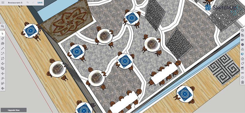 My project in Interior Design for Restaurants course 4
