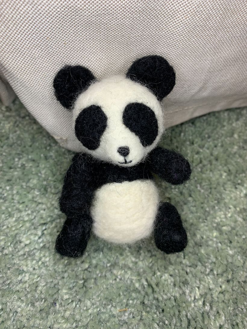 My project in Needle Felting: Creation of Characters with Needle and Thread course -1