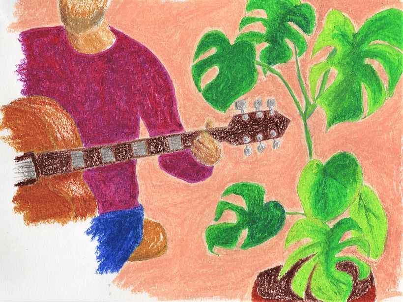 Mi Proyecto del curso: Dibujo creativo con pasteles al óleo 3