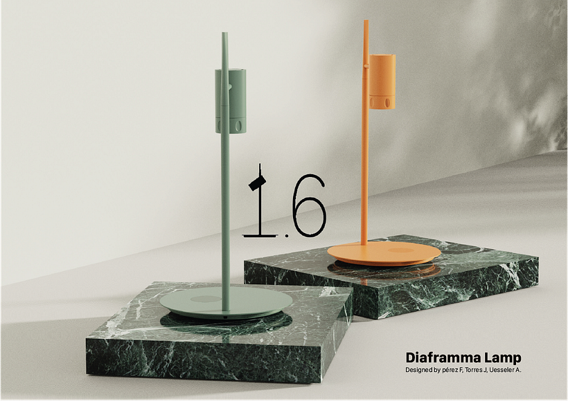 Diaframma Lamp - 3D