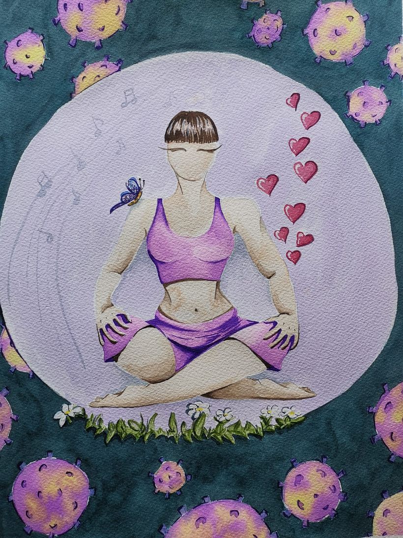 ACUARELA: una burbuja de paz, amor, naturaleza y música nos protege y nos hace invencibles frente al covid.