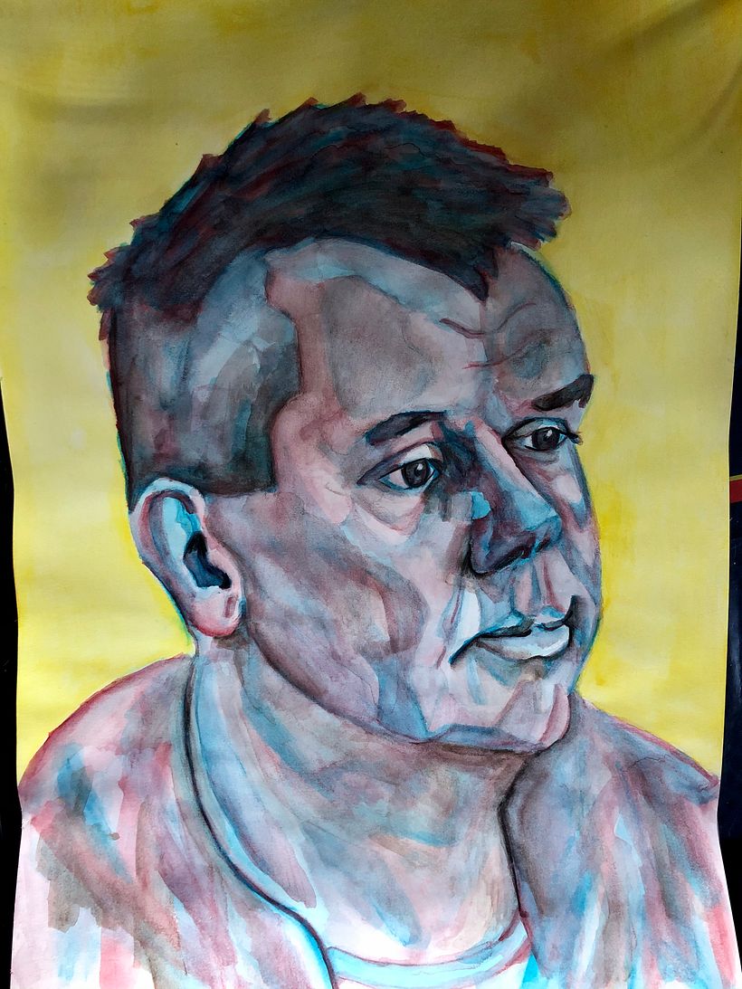 My project in Artistic Portrait with Watercolors course 1