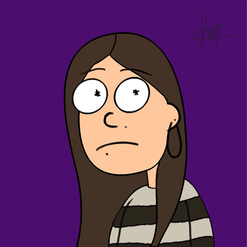 Dibujo Digital Estilo Rick & Morty -1