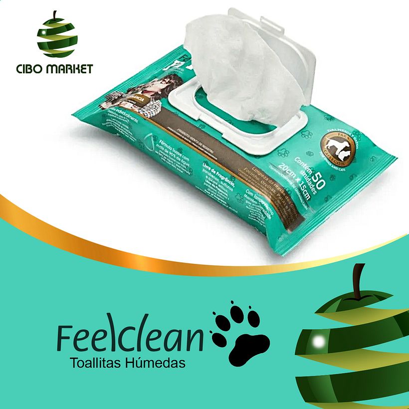 Toallitas Húmedas Para Perros & Gatos  1