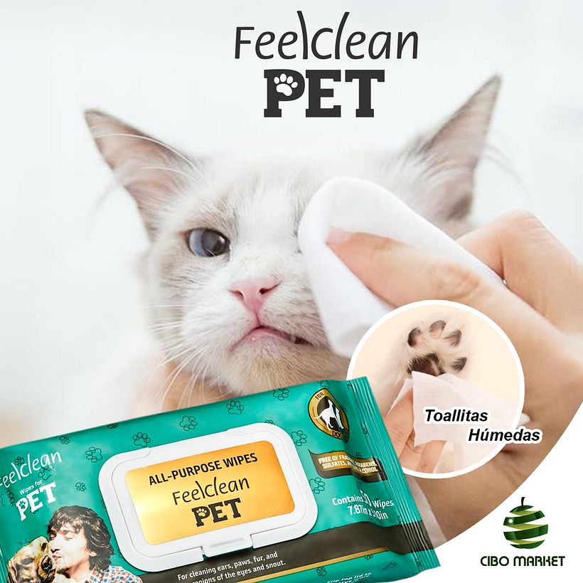 Toallitas Húmedas Para Perros & Gatos  6